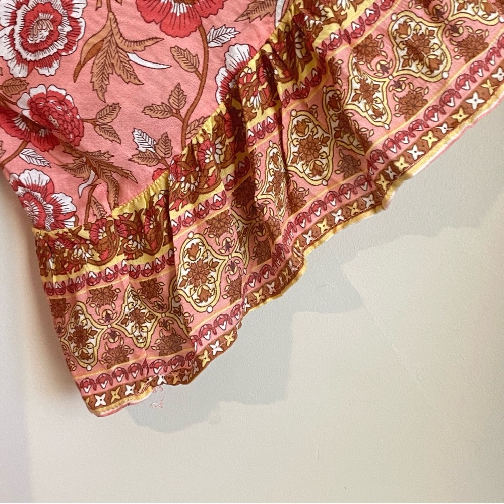 NWOT Umgee Boho Floral Cottage Core Boho Dress Festival Indie Whimsy Size S - Picture 3 of 9